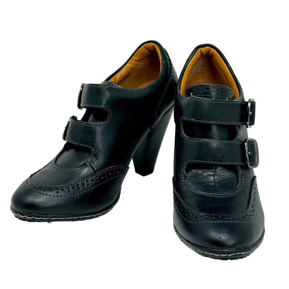 Sofft Brand Sadira Buckle Heeled shoes - BLACK - Picture 3 of 10